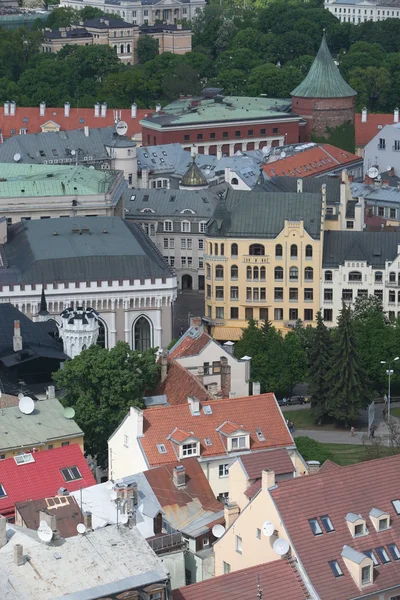 Uitzicht over de stad Riga — Stockfoto