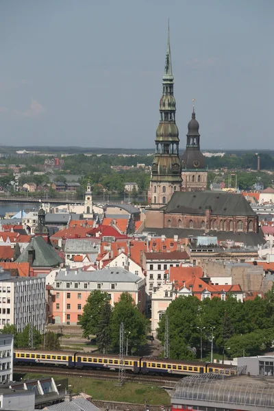 Blick über die Stadt Riga — Stockfoto