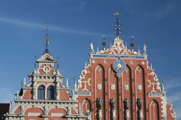 Haus der Mitesser in der Stadt Riga — Stockfoto