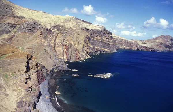 Ландшафт Ponta de sao lourenco в Португалии — стоковое фото