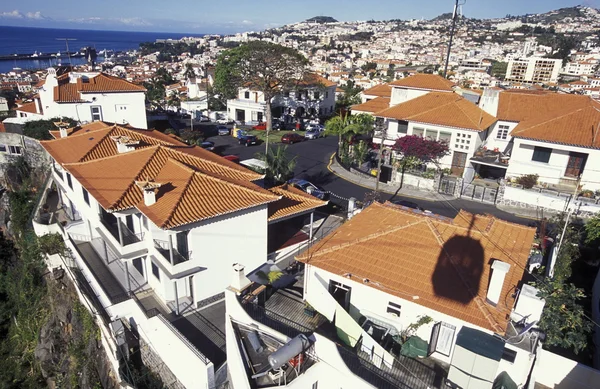 City centre in the old town of Funchal — Stock Photo, Image