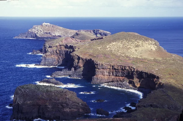 Landskapet i Ponta de sao lourenco i Portugal — Stockfoto