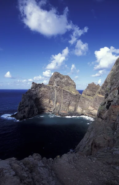 EUROPE PORTUGAL MADEIRA PORTO SANTO LOURENCO — 图库照片