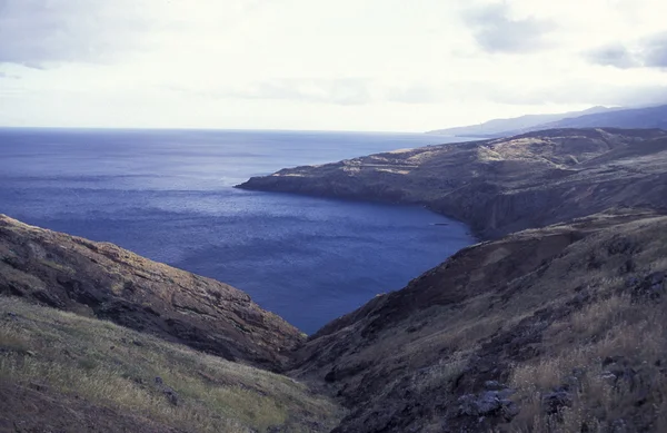 EUROPE PORTUGAL MADEIRA PORTO SANTO LOURENCO — 图库照片