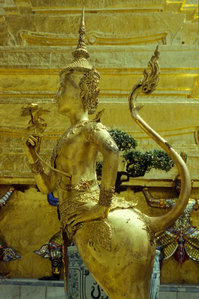 Una Cifra Wat Phra Kaew Ratanakosin Nella Città Bangkok Thailandia — Foto Stock
