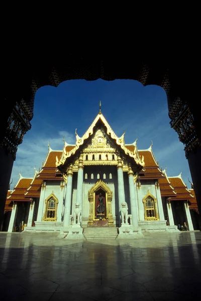 Wat Benchamabophit Stad Bangkok Thailand Zuidoost Azië Thailand Bangkok April — Stockfoto