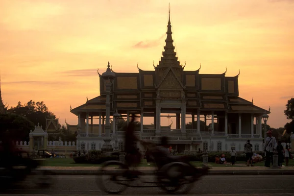 Chan Chaya Pavilon Royal Palace Park Front Royal Palace Sisowath — Stock Photo, Image