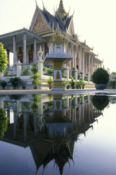 Architecture Palais Royal Dans Ville Phnom Penh Cambodge Cambodge Phnom — Photo