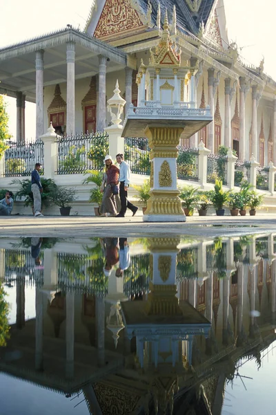 Architecture Palais Royal Dans Ville Phnom Penh Cambodge Cambodge Phnom — Photo