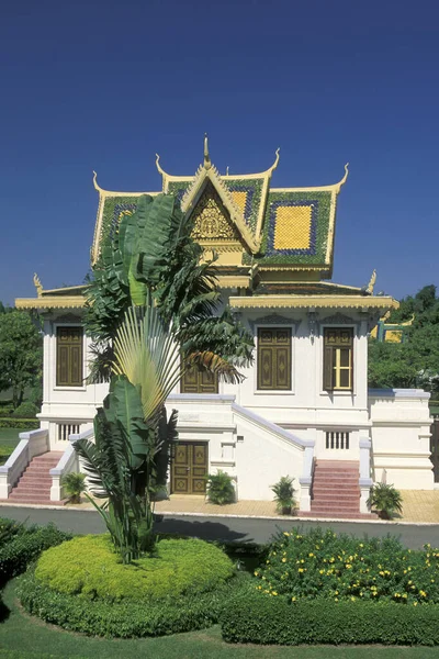 Architectuur Van Het Koninklijk Paleis Stad Phnom Penh Van Cambodja — Stockfoto
