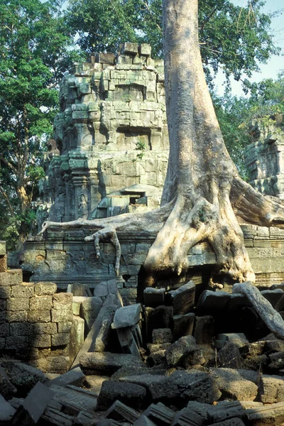 Tempel Preah Khan Temple City Angkor Nära Staden Siem Reap — Stockfoto