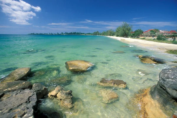 Beach Golf Thailand Town Sihanoukville South Cambodia Cambodia Sihanoukville February — Stock Photo, Image