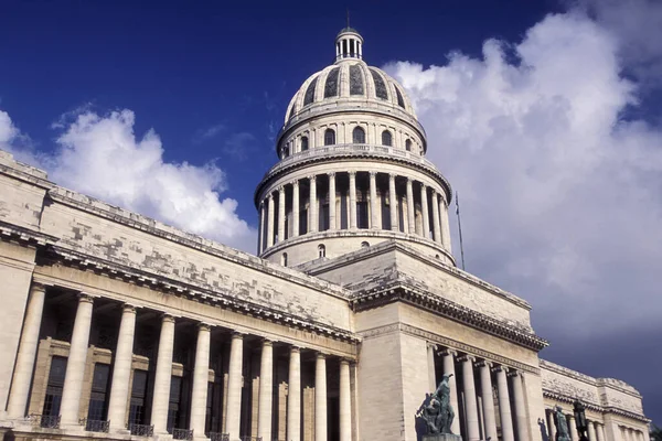 Capitolio Nacional Ciudad Habana Cuba Mar Caribe Cuba Habana Octubre — Foto de Stock