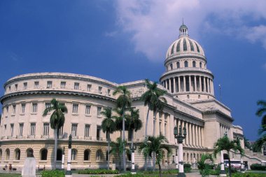 Karayip Denizi 'ndeki Küba' daki Havana şehrinin başkenti. Küba, Havana, Ekim 2005