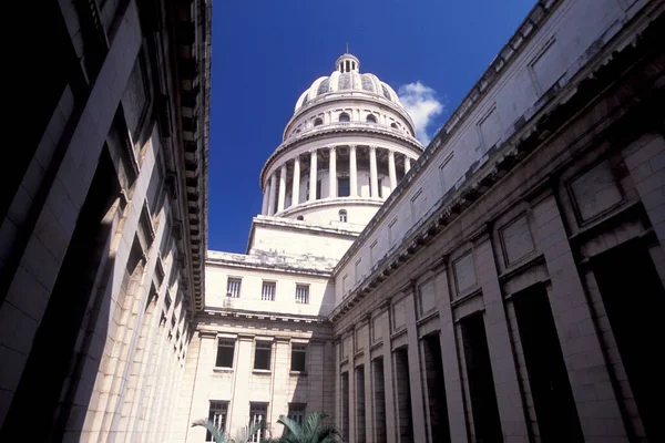 Capitolio National Der Stadt Havanna Auf Kuba Der Karibik Kuba — Stockfoto