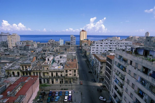 Cidade Velha Cidade Havana Cuba Mar Caribe Cuba Havana Outubro — Fotografia de Stock