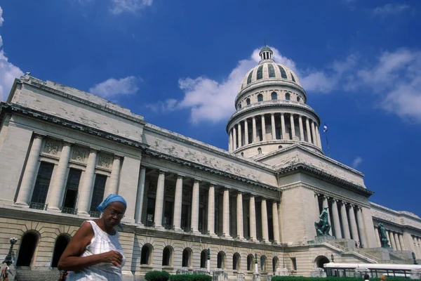 Capitolio Nacional Ciudad Habana Cuba Mar Caribe Cuba Habana Octubre —  Fotos de Stock