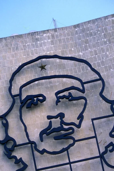 Memorial Che Guevara Ministry Interior Plaza Revolicion City Havana Cuba — Stock Photo, Image