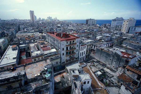 Cidade Velha Cidade Havana Cuba Mar Caribe Cuba Havana Outubro — Fotografia de Stock