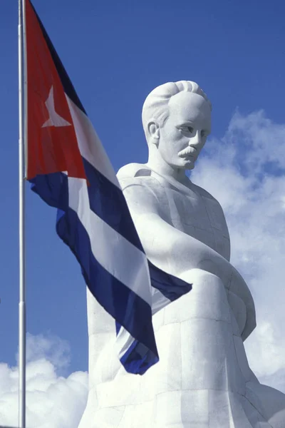 Memorial Jose Marty Plaza Revolicion Cidade Havana Cuba Cuba Havana — Fotografia de Stock