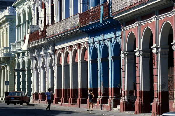 Architektura Starém Městě Havana Kubě Karibském Moři Kuba Havana Říjen — Stock fotografie