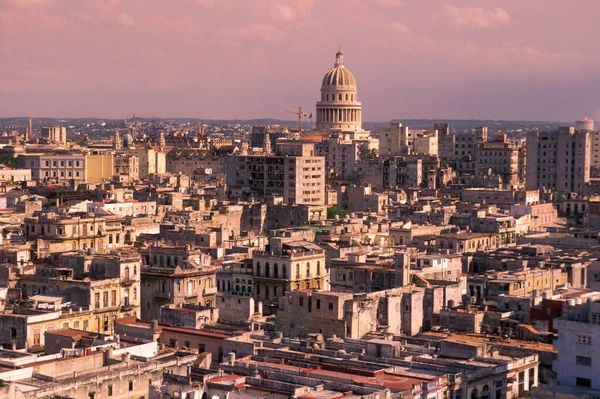 Cidade Velha Cidade Havana Cuba Mar Caribe Cuba Havana Outubro — Fotografia de Stock