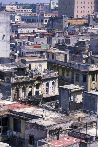 Casco Antiguo Ciudad Habana Cuba Mar Caribe Cuba Habana Octubre — Foto de Stock