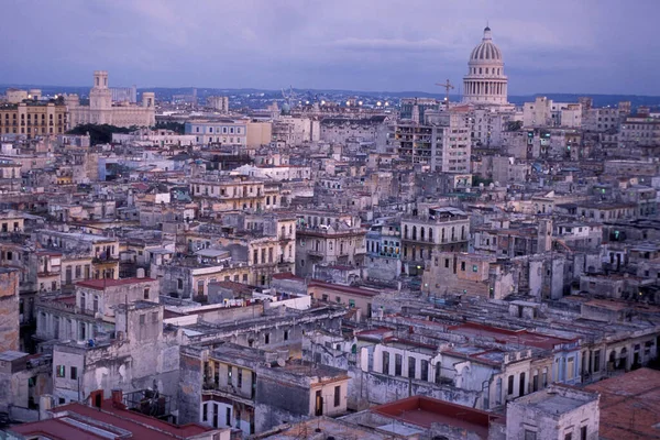 Cidade Velha Cidade Havana Cuba Mar Caribe Cuba Havana Outubro — Fotografia de Stock