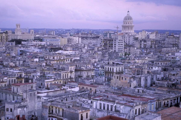 Die Altstadt Der Stadt Havanna Auf Kuba Der Karibik Kuba — Stockfoto