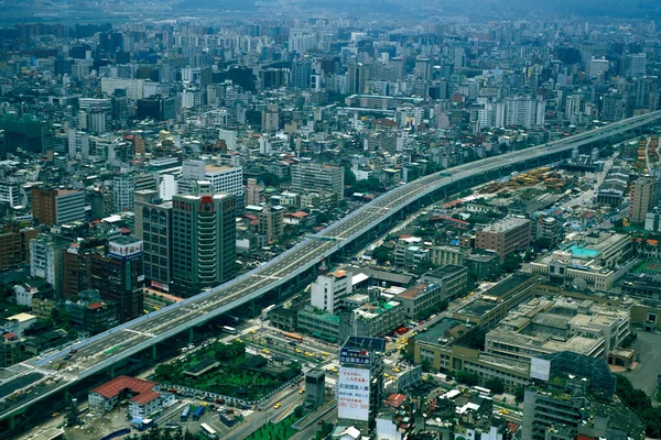 Una Carretera Centro Ciudad Taipei Taiwán Asia Oriental Taiwán Taipei —  Fotos de Stock