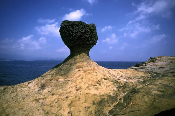 Der Coral Cliffs Ocean Park Von Yehliu Nordöstlich Der Stadt — Stockfoto