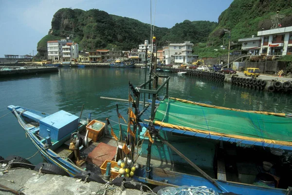 Aldeia Pesca Fulung Oceano Pacífico Norte Taiwan Leste Aasia Taiwan — Fotografia de Stock