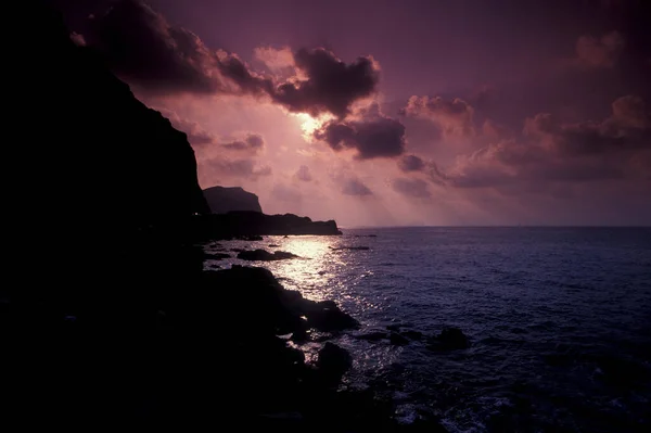 Paisaje Cerca Hualien Costa Este Del Océano Pacífico Taiwán Asia — Foto de Stock