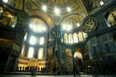 Ayasofya, Ayasofya, Ayasofya, eski İstanbul kenti, Türkiye 'de. Türkiye, İstanbul, Mayıs 2002