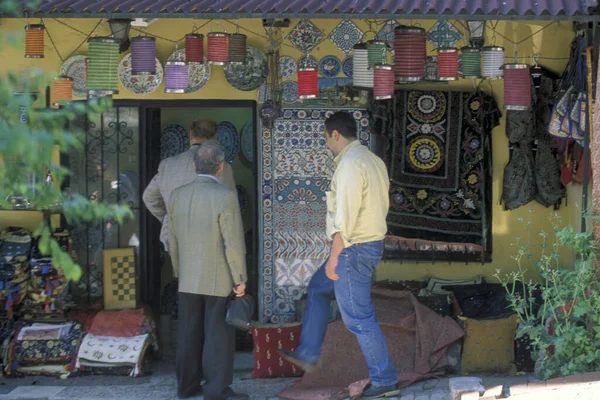 Türkiye Nin Eski Stanbul Kentindeki Old Souq Veya Bazaar Kapali — Stok fotoğraf