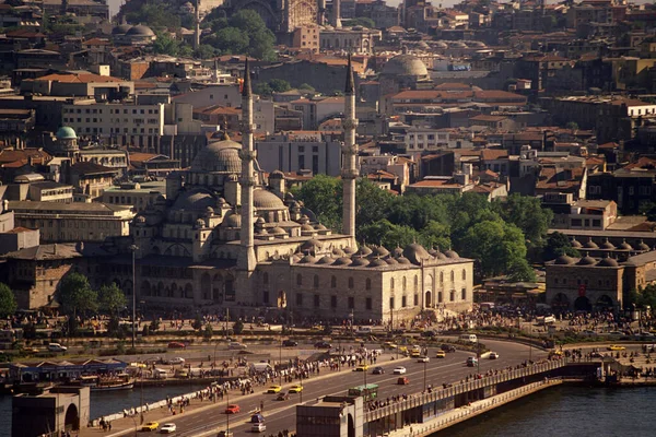 Mesquita Yeni Cami Cidade Velha Cidade Istambul Turquia Turquia Istambul — Fotografia de Stock