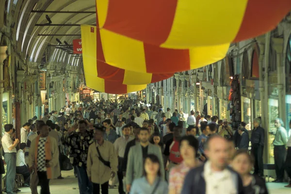 Marketstreet Old Souq Bazaar Kapali Carsi Market Old Town City — Stock Photo, Image