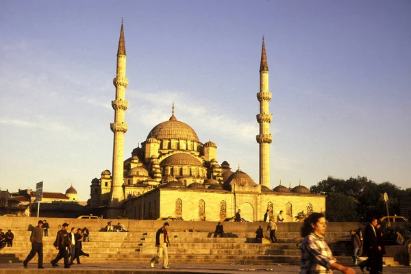 Die Yeni Cami Moschee Der Altstadt Der Stadt Istanbul Der — Stockfoto