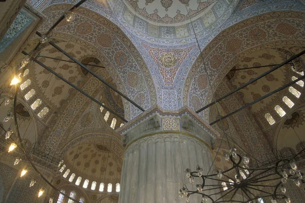 Moschea Sultan Ahmed Moschea Blu Nel Centro Storico Della Città — Foto Stock