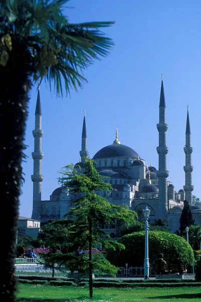 Mezquita Del Sultán Ahmed Mezquita Azul Casco Antiguo Ciudad Estambul — Foto de Stock