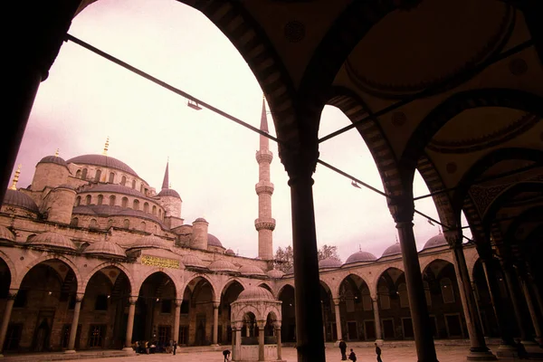 Mezquita Del Sultán Ahmed Mezquita Azul Casco Antiguo Ciudad Estambul — Foto de Stock