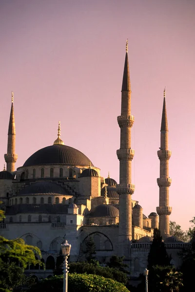 Mezquita Del Sultán Ahmed Mezquita Azul Casco Antiguo Ciudad Estambul — Foto de Stock