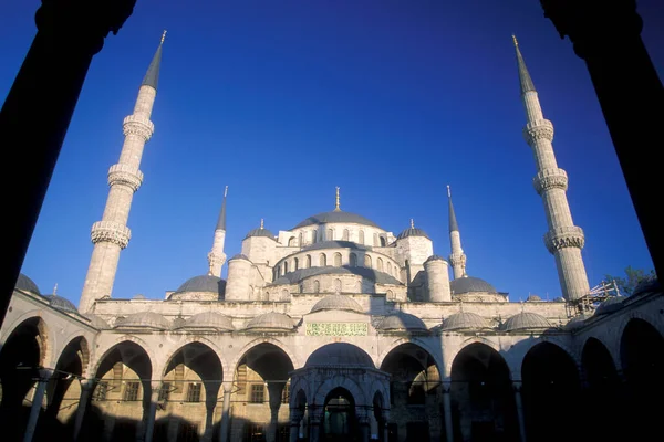 Mezquita Del Sultán Ahmed Mezquita Azul Casco Antiguo Ciudad Estambul — Foto de Stock