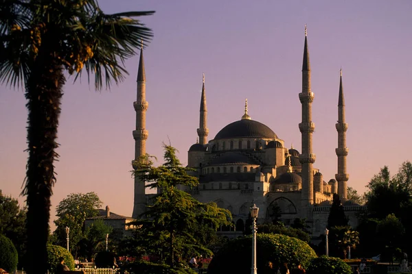 Mezquita Del Sultán Ahmed Mezquita Azul Casco Antiguo Ciudad Estambul — Foto de Stock