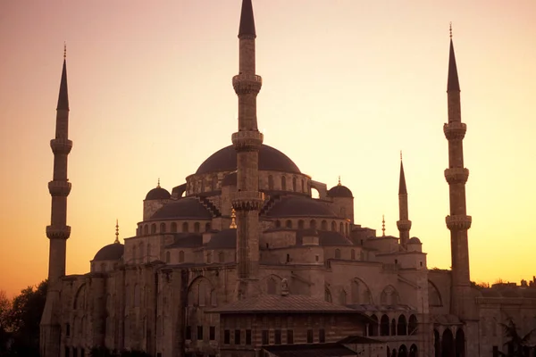 Die Sultan Ahmed Moschee Oder Blaue Moschee Der Altstadt Der — Stockfoto