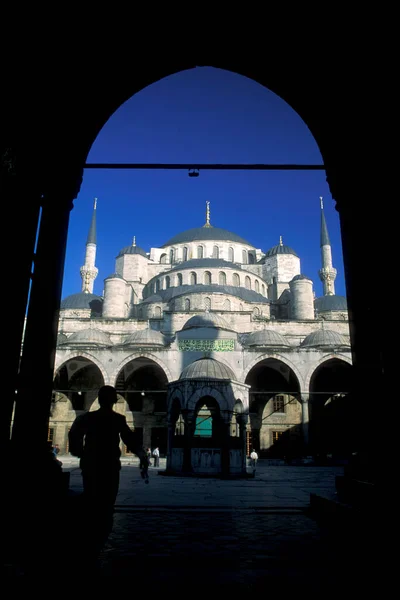 Sultan Ahmed Mosque Blue Mosque Old Town City Istanbul Turkey — Stock Photo, Image