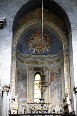 İtalya 'nın Sicilya eyaletinde yer alan Catania şehrindeki St. Agata katedrali. İtalya, Sicilya, Ekim 2014