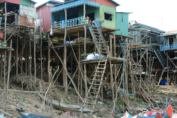 Kambodża Azja siem riep tonle sap — Zdjęcie stockowe