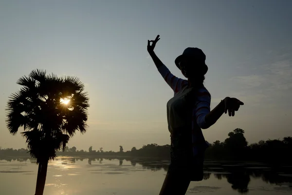 ASIA CAMBODIA ANGKOR EASTERN MEBON — Stock Photo, Image