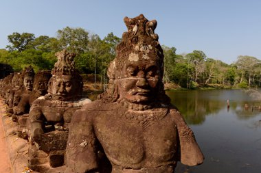 Asya Kamboçya angkor thom